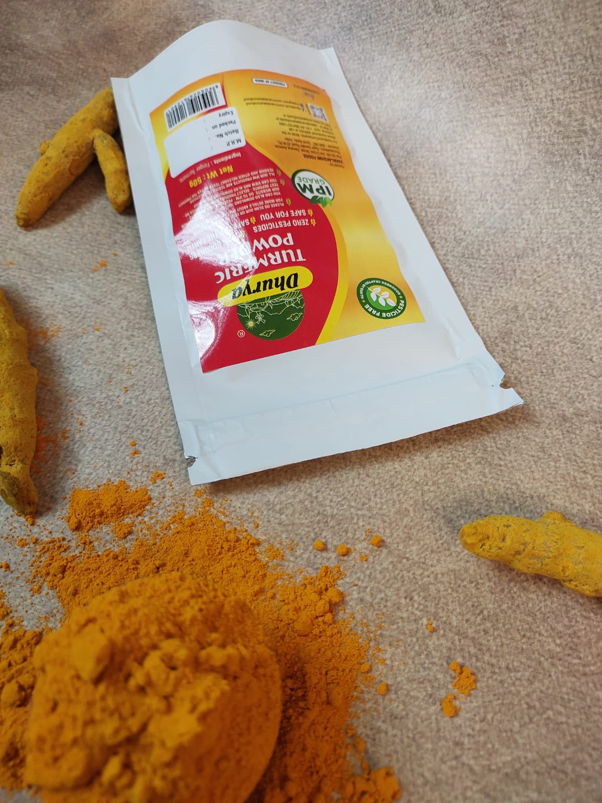 IPM TURMERIC POWDER 50GMS