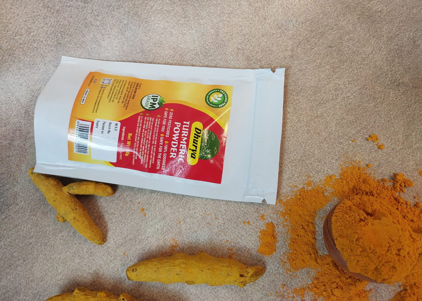 IPM TURMERIC POWDER 50GMS
