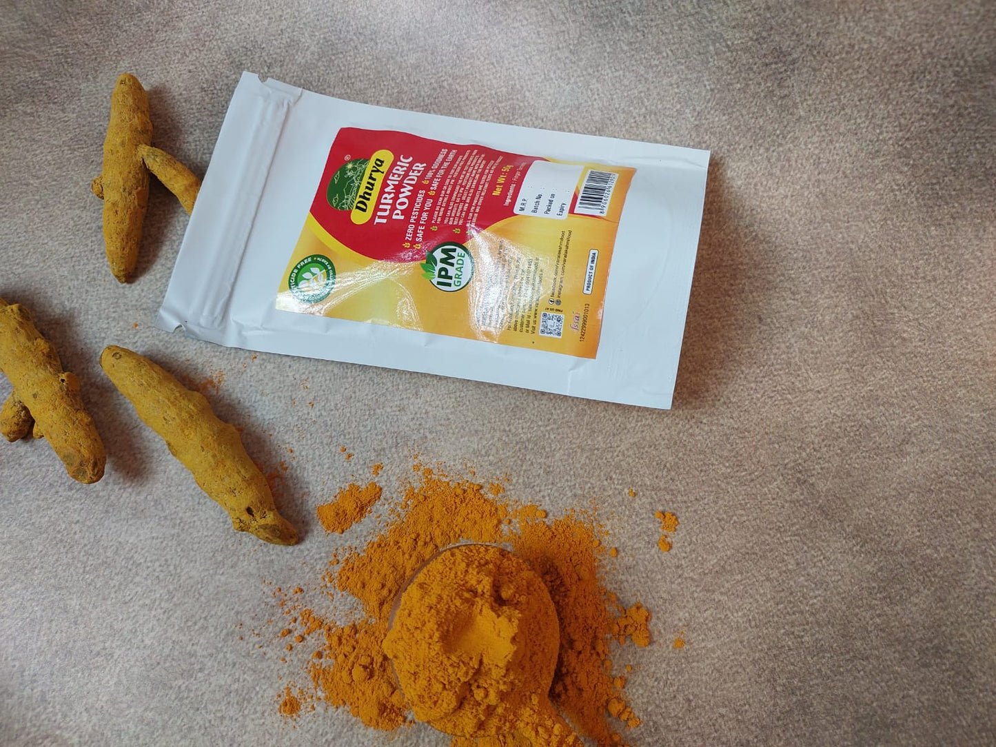 IPM TURMERIC POWDER 50GMS