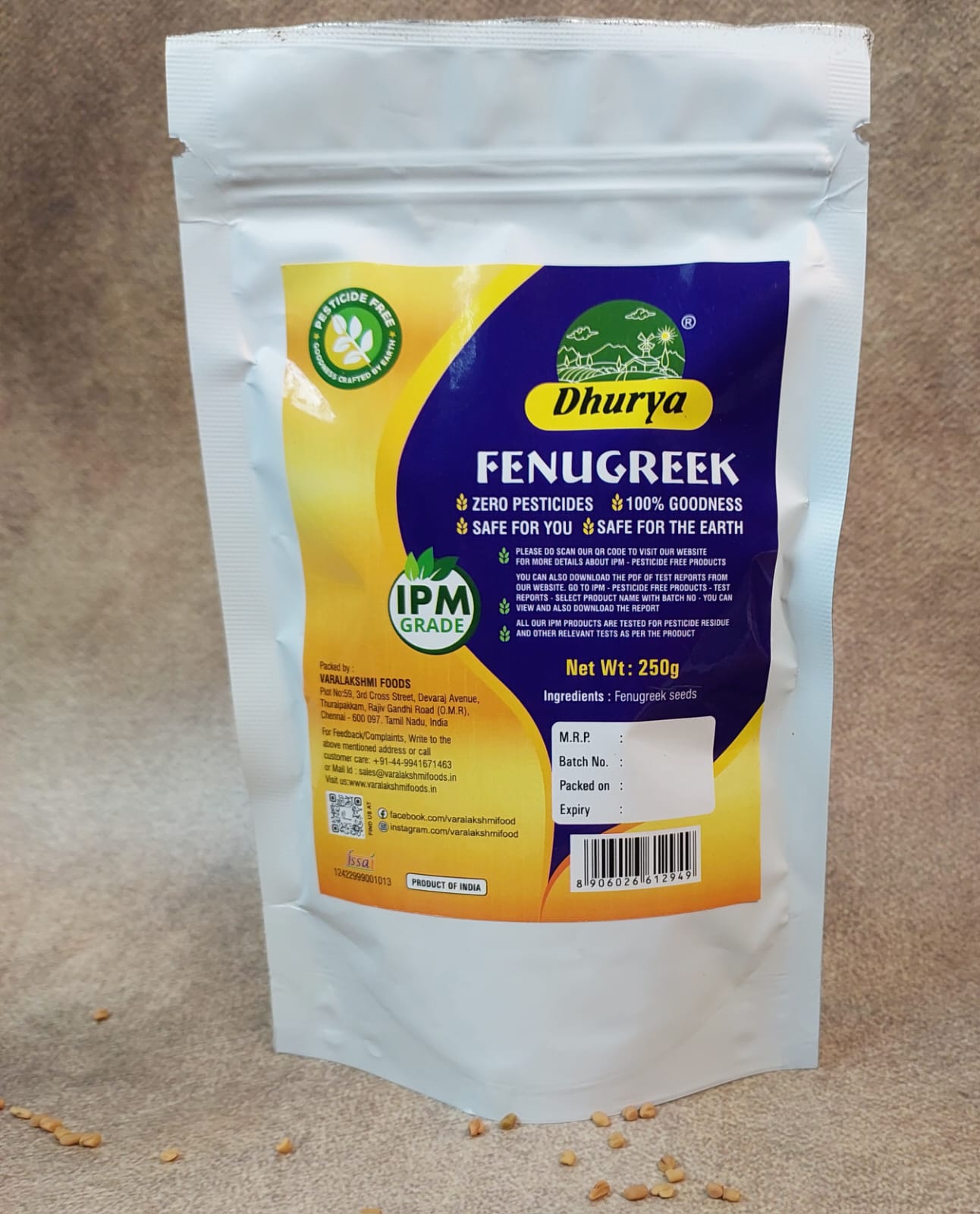 IPM FENUGREEK 250GMS