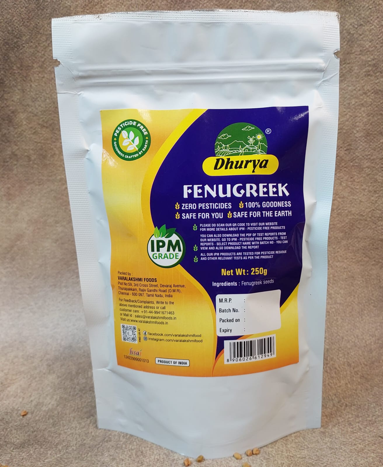 IPM FENUGREEK 250GMS