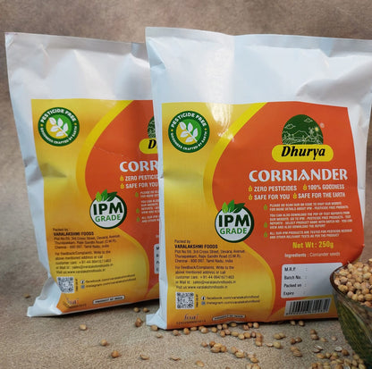 IPM CORIANDER SEEDS 250GMS
