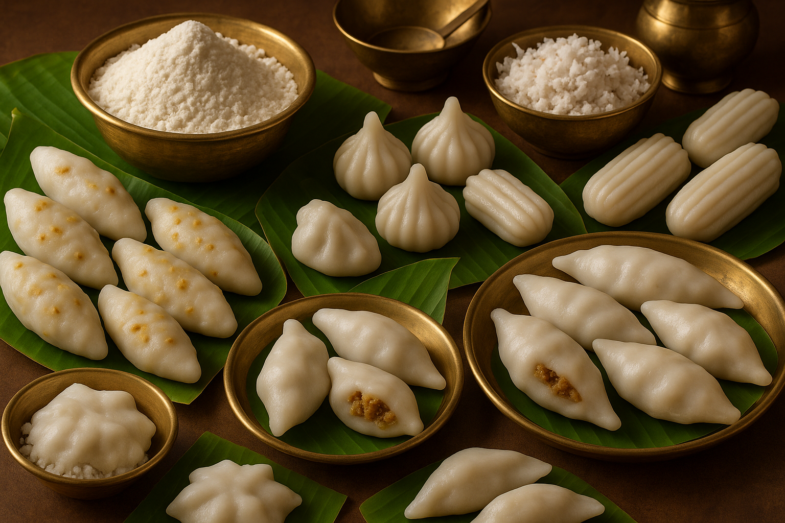 food items made with kozhukattai flour