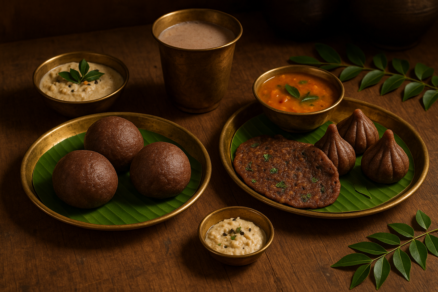 RAGI MUDDHA, RAGI ADAI, RAGI KOZHUKATTAI, RAGI KOOZH